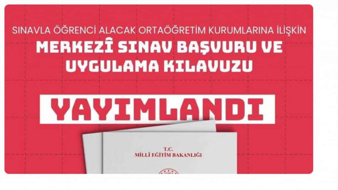 2022 Merkezî LGS Kılavuzu Yayımlandı